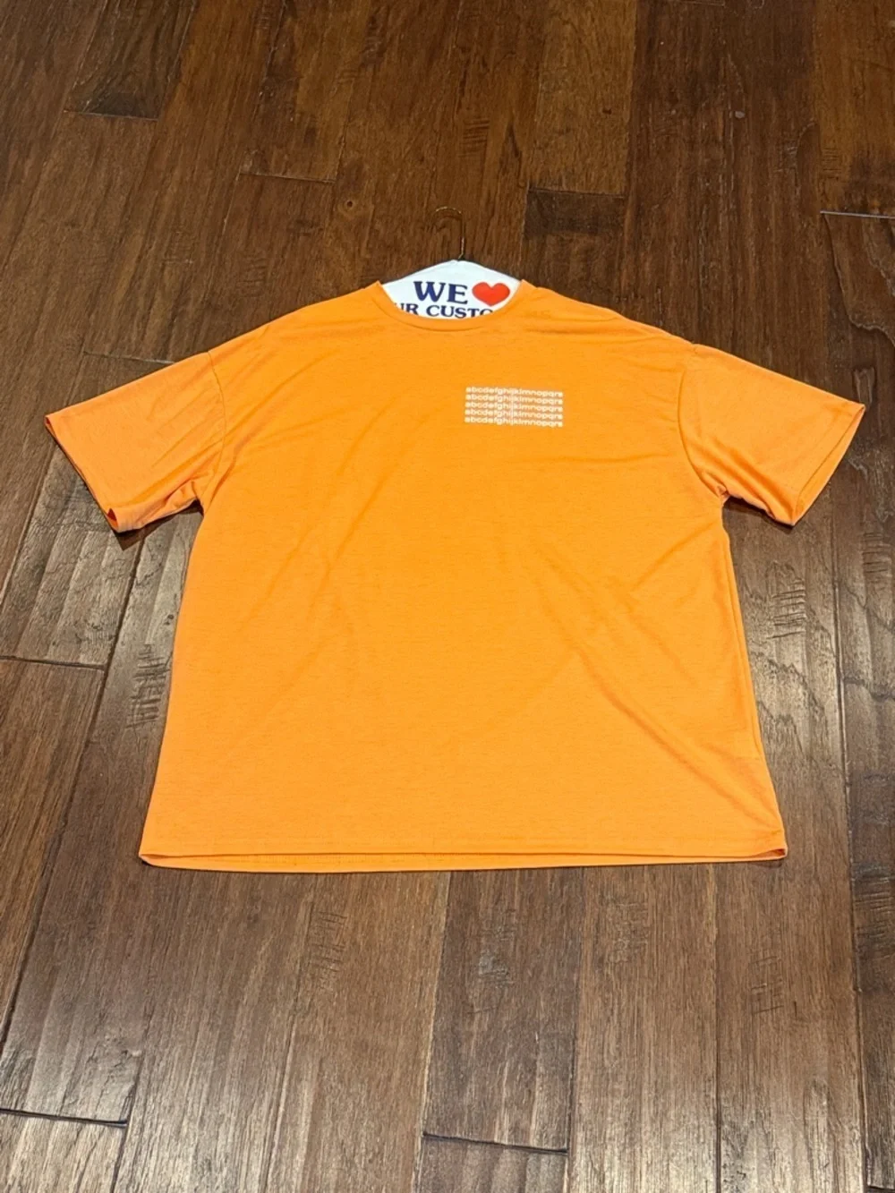 Medium Women’s Short-Sleeve Performance Tee - Orange